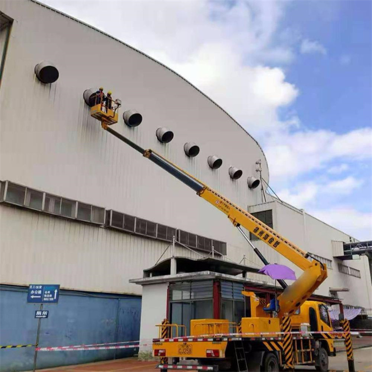 金门县高空作业车出租服务：专业广告牌安装解决方案